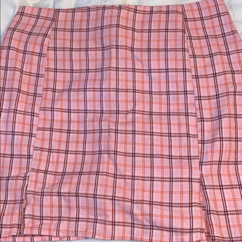 Plaid skirt